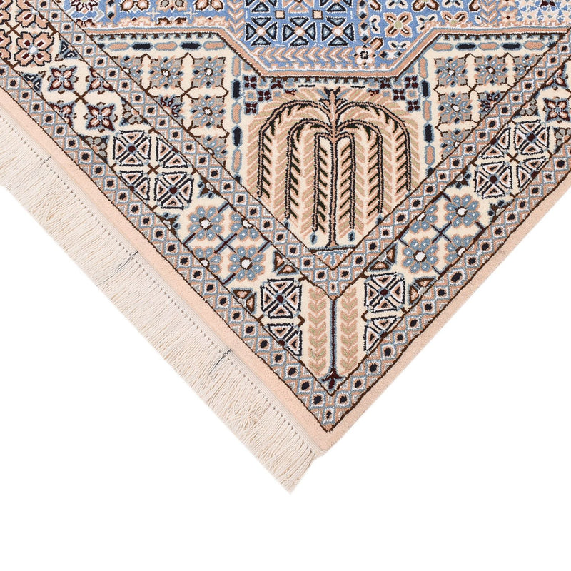 Tapis persan - Nain - Royal - 195 x 137 cm - bleu clair