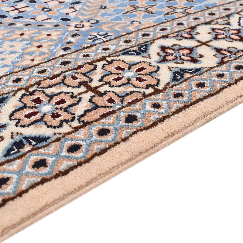 Tapis persan - Nain - Royal - 195 x 137 cm - bleu clair