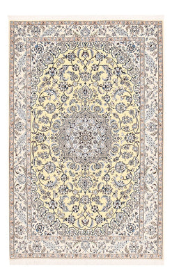 Tapis persan - Nain - Royal - 210 x 132 cm - beige