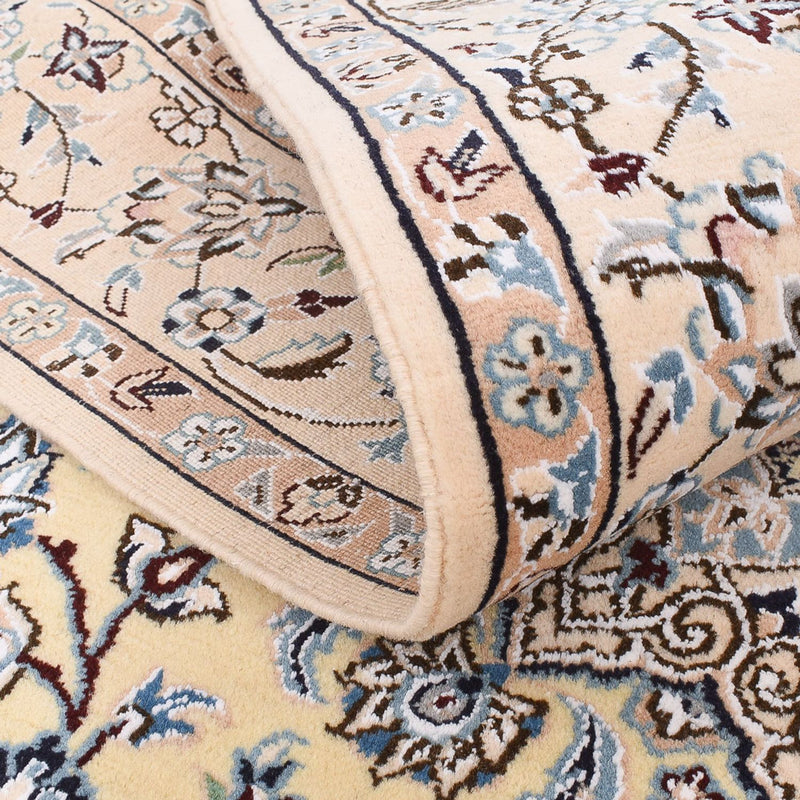 Tapis persan - Nain - Royal - 210 x 132 cm - beige