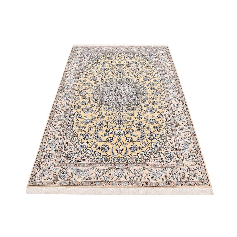 Tapis persan - Nain - Royal - 210 x 132 cm - beige