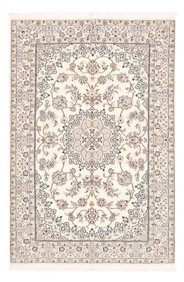 Tapis persan - Nain - Royal - 196 x 130 cm - crème