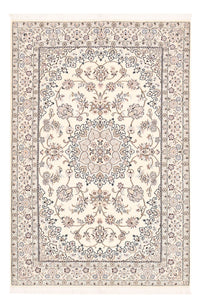 Tapis persan - Nain - Royal - 196 x 130 cm - crème
