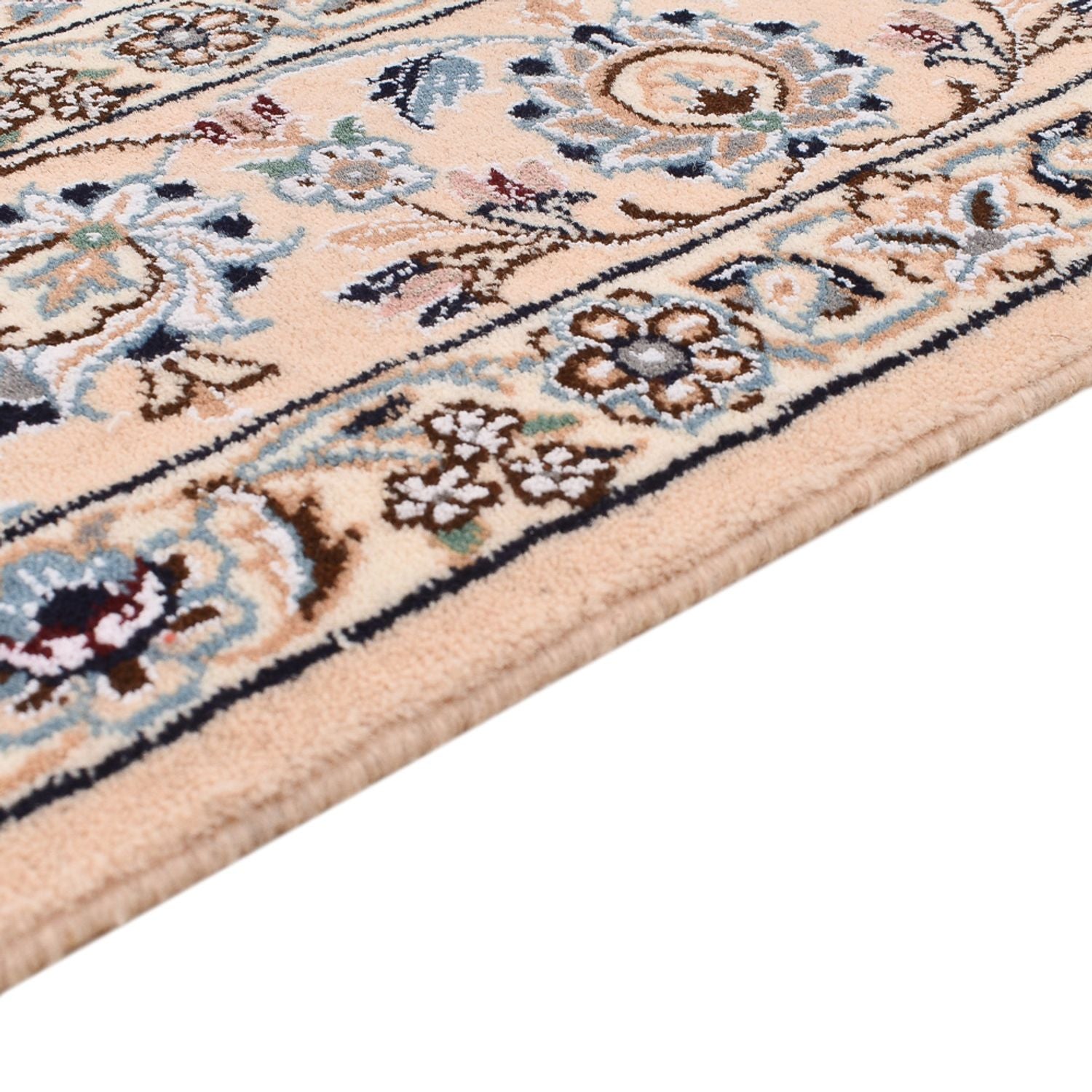 Tapis persan - Nain - Royal - 202 x 151 cm - bleu