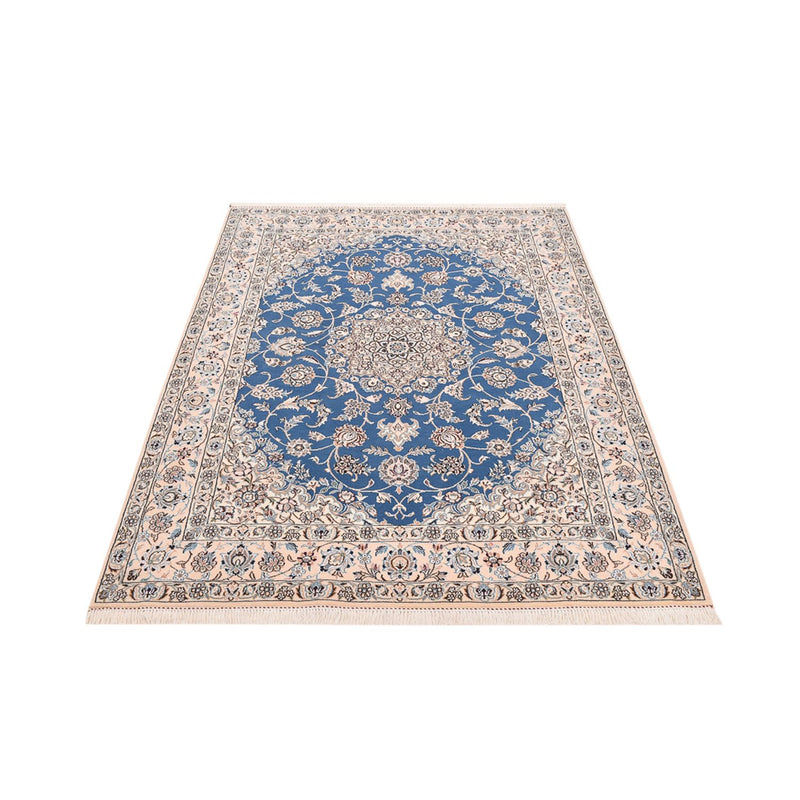 Tapis persan - Nain - Royal - 202 x 151 cm - bleu