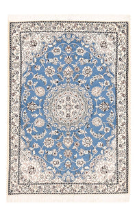 Tapis persan - Nain - Royal - 127 x 90 cm - bleu