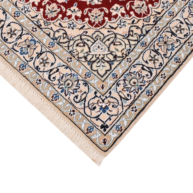 Tapis persan - Nain - Royal - 155 x 105 cm - rouge