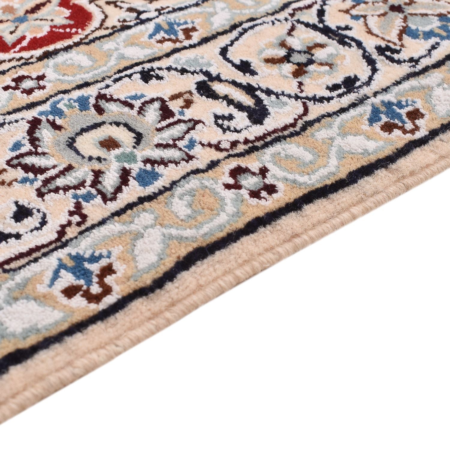 Tapis persan - Nain - Royal - 155 x 105 cm - rouge