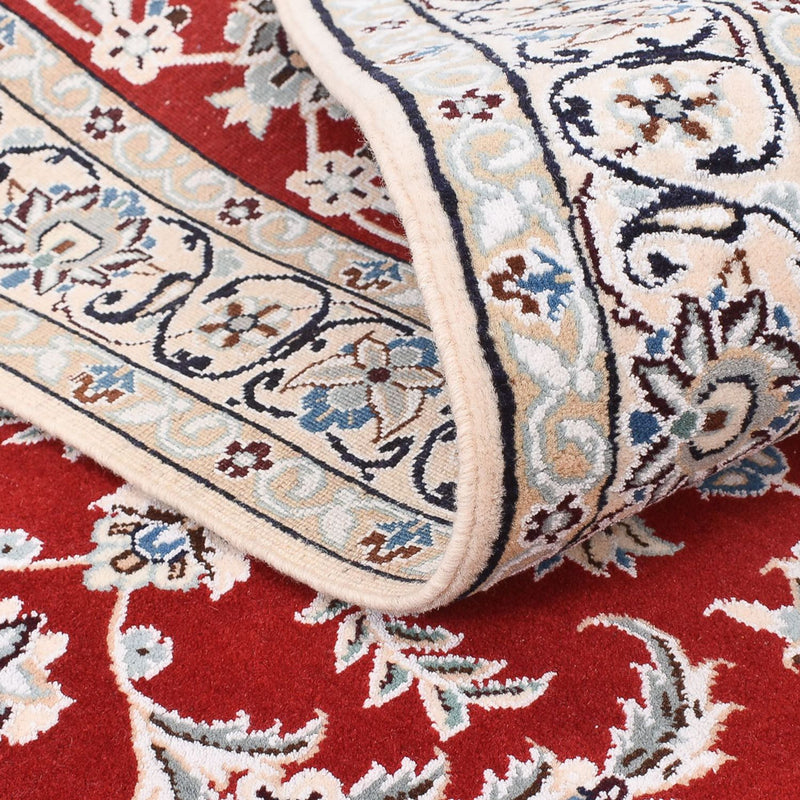 Tapis persan - Nain - Royal - 155 x 105 cm - rouge