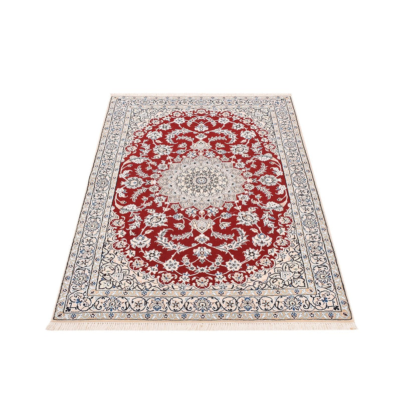 Tapis persan - Nain - Royal - 155 x 105 cm - rouge