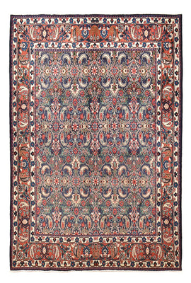 Tapis persan - Classique - 290 x 196 cm - rouge foncé