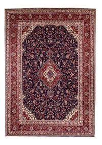 Tapis persan - Classique - 428 x 306 cm - rouge foncé