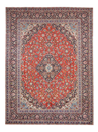 Tapis persan - Keshan - 405 x 303 cm - rouge