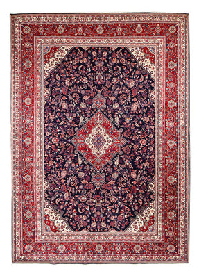 Tapis persan - Classique - 428 x 303 cm - rouge foncé