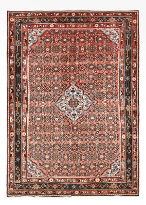 Tapis persan - Nomadic - 305 x 212 cm - rouge clair