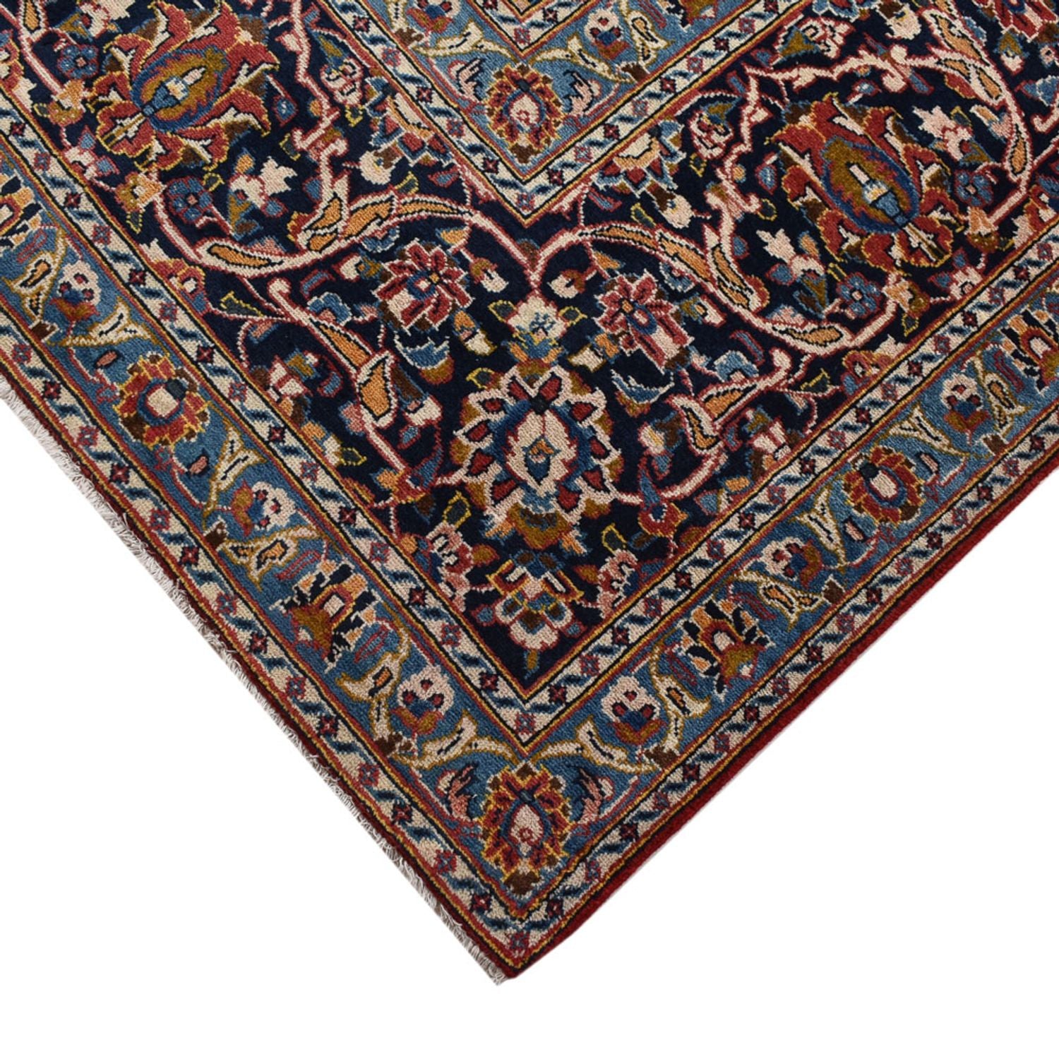 Tapis persan - Keshan - 423 x 302 cm - rouge