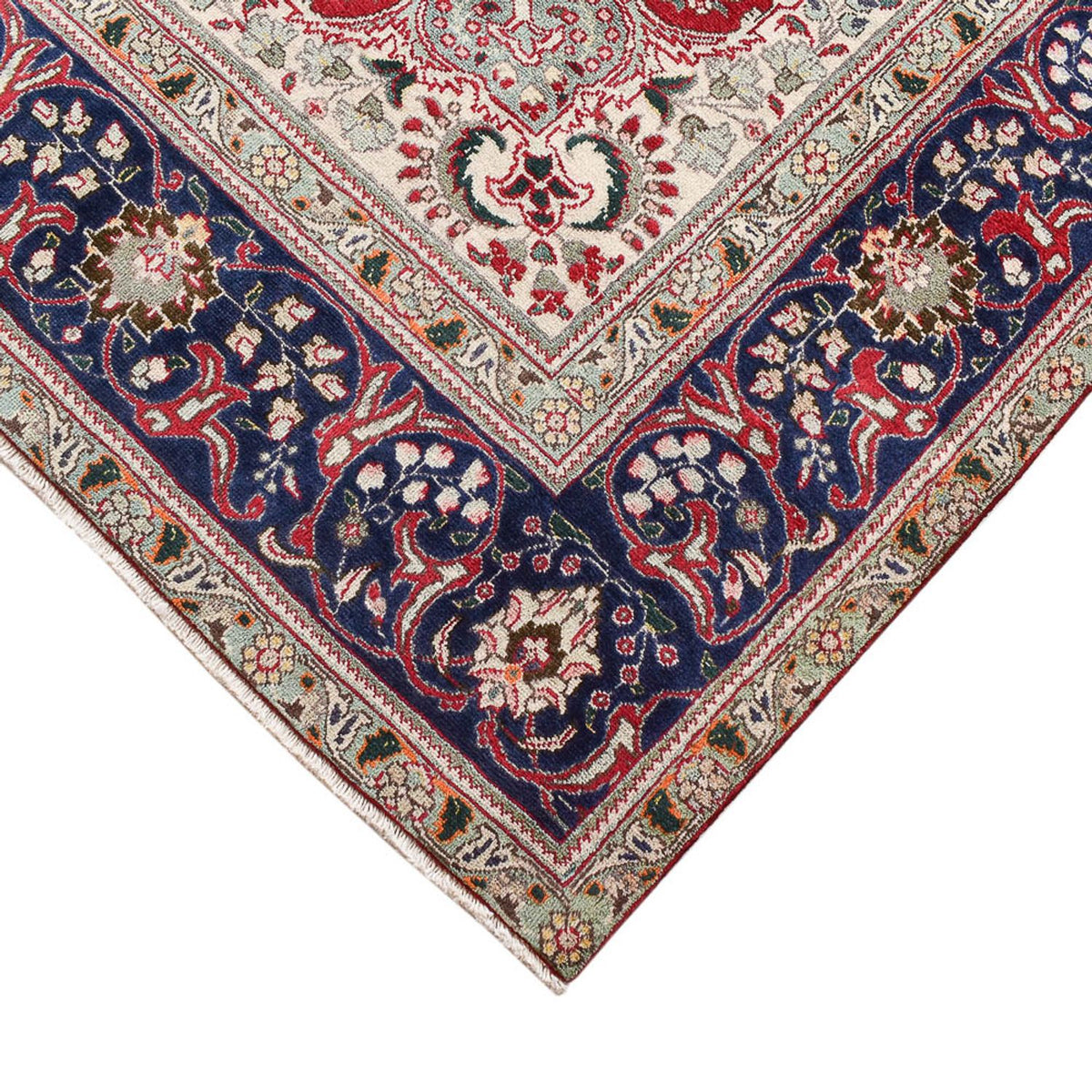 Tapis persan - Tabriz - 326 x 239 cm - rouge