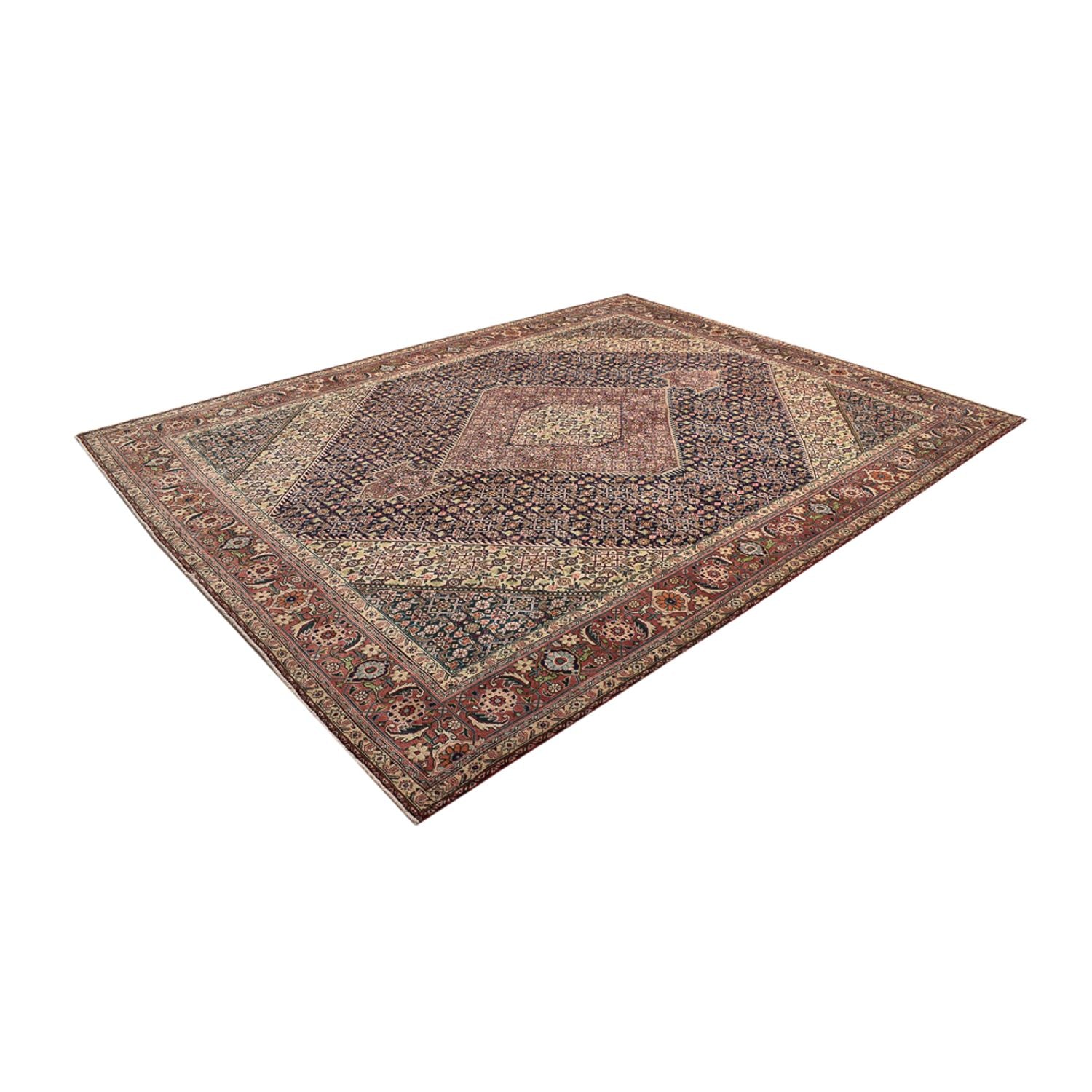 Tapis persan - Tabriz - 387 x 295 cm - beige foncé