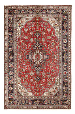 Tapis persan - Tabriz - 303 x 198 cm - rouge