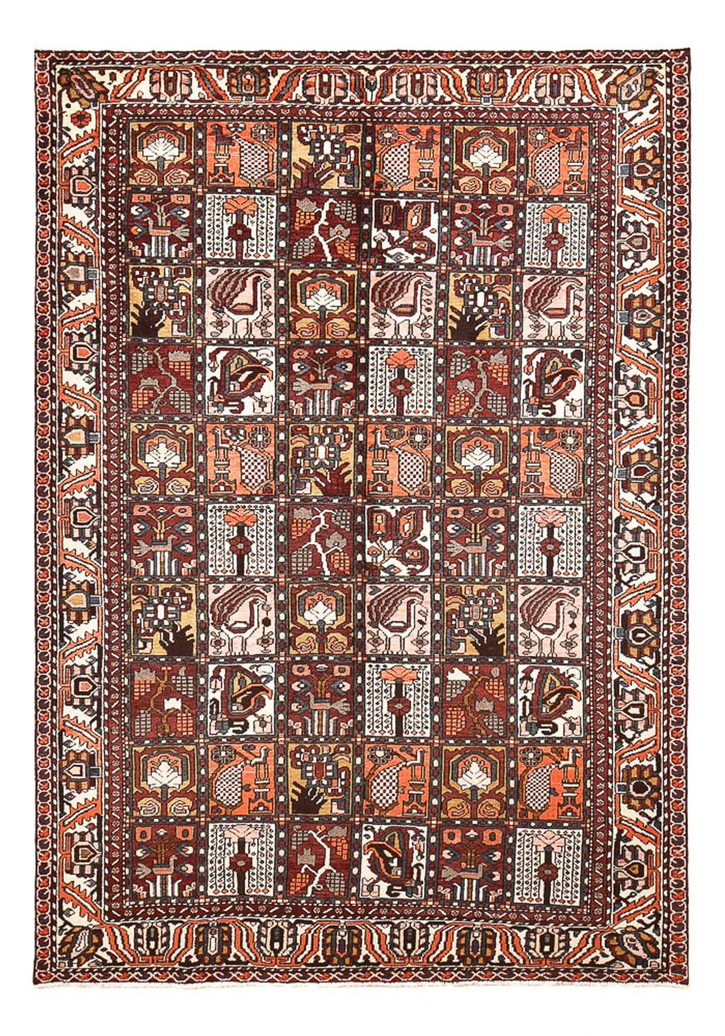 Tapis persan - Nomadic - 307 x 210 cm - multicolore