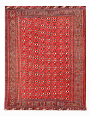 Tapis Turkaman - 340 x 259 cm - rouge
