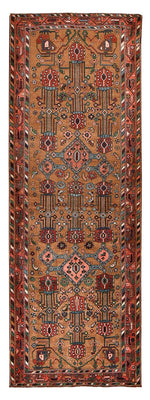 Tapis de couloir Tapis persan - Nomadic - 317 x 112 cm - terracotta