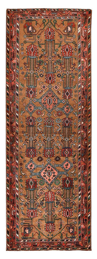 Tapis de couloir Tapis persan - Nomadic - 317 x 112 cm - terracotta