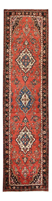 Tapis de couloir Tapis persan - Nomadic - 420 x 107 cm - rouge
