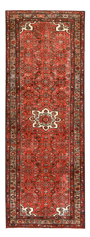 Tapis de couloir Tapis persan - Nomadic - 311 x 119 cm - rouge