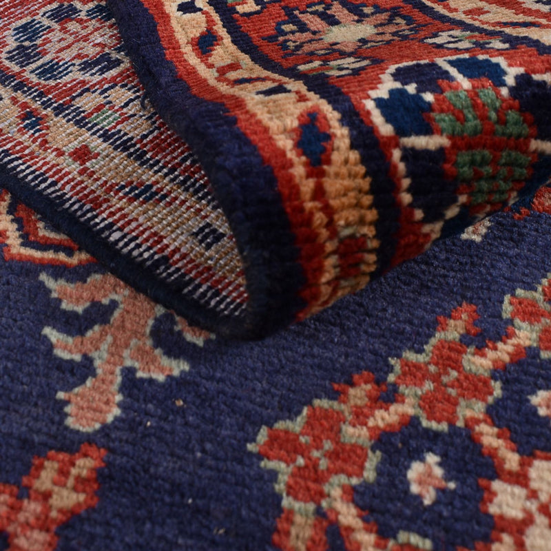 Tapis de couloir Tapis persan - Nomadic - 329 x 115 cm - bleu foncé
