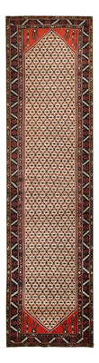 Tapis de couloir Tapis persan - Nomadic - 392 x 104 cm - beige