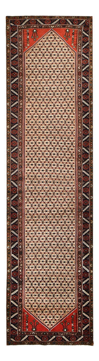 Tapis de couloir Tapis persan - Nomadic - 392 x 104 cm - beige