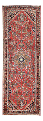 Tapis de couloir Tapis persan - Nomadic - 320 x 111 cm - rouge