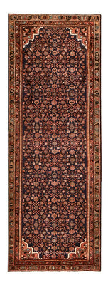 Tapis de couloir Tapis persan - Nomadic - 313 x 113 cm - rouge foncé
