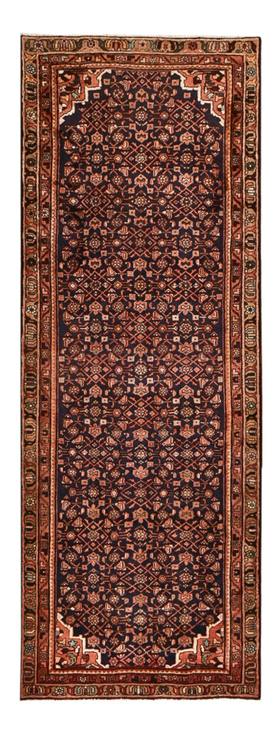 Tapis de couloir Tapis persan - Nomadic - 313 x 113 cm - rouge foncé