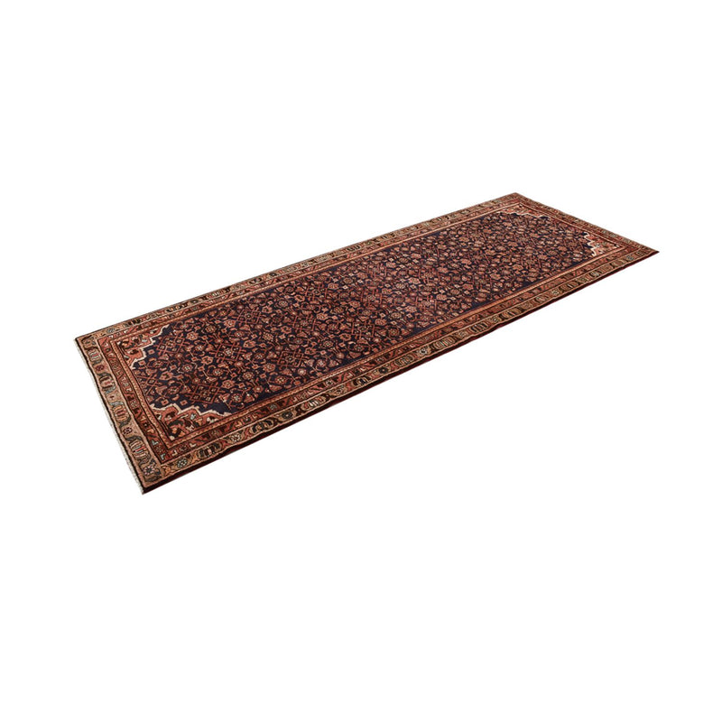 Tapis de couloir Tapis persan - Nomadic - 313 x 113 cm - rouge foncé
