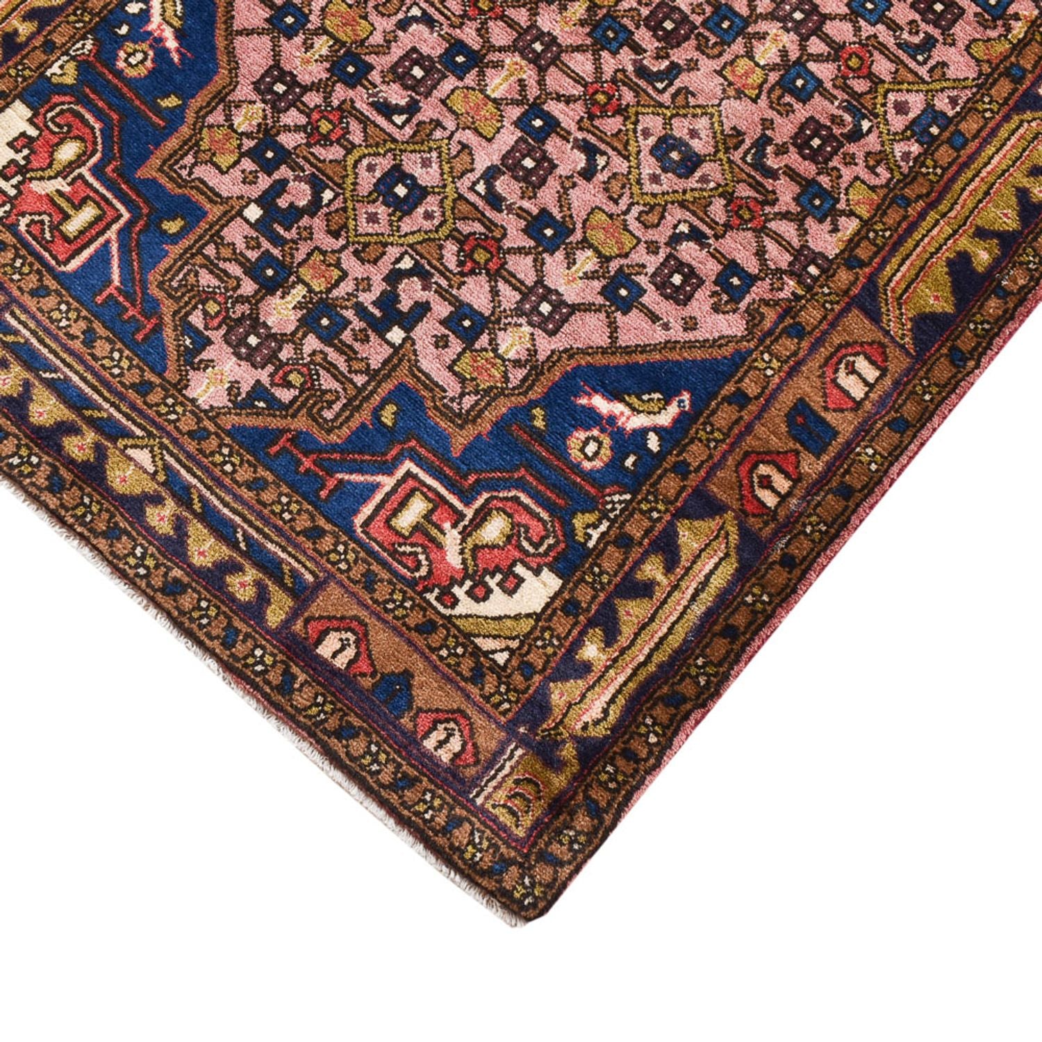 Tapis de couloir Tapis persan - Nomadic - 285 x 77 cm - rouge clair