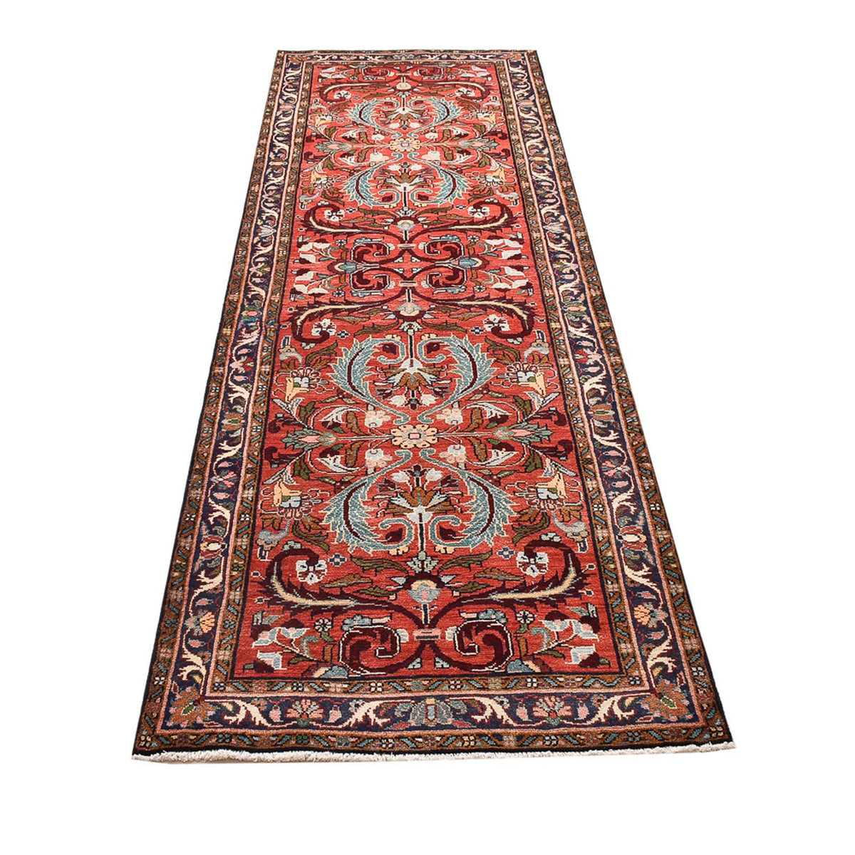 Tapis de couloir Tapis persan - Nomadic - 287 x 89 cm - multicolore