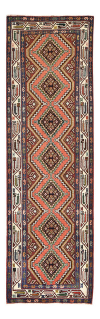 Tapis de couloir Tapis persan - Nomadic - 290 x 83 cm - rouge clair