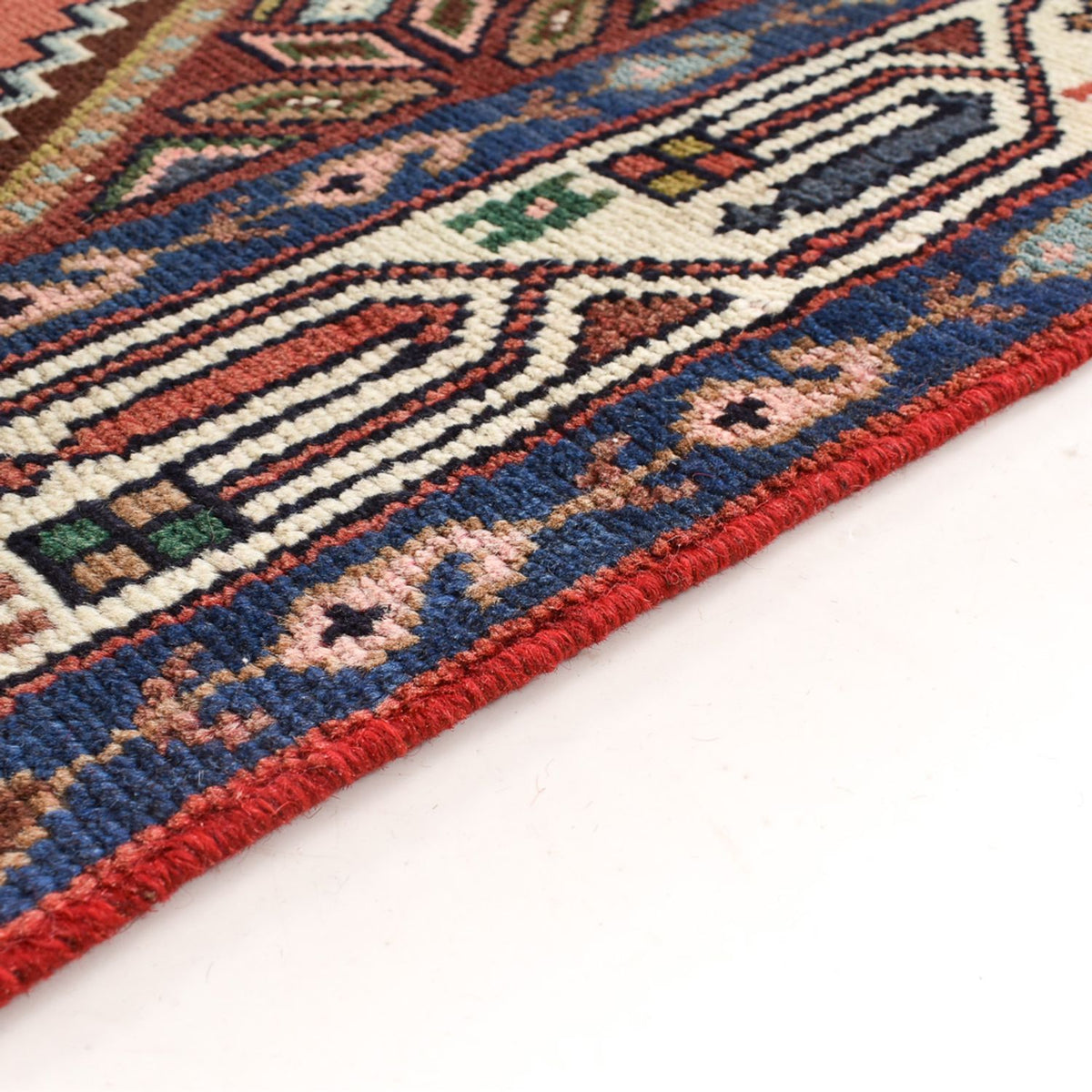 Tapis de couloir Tapis persan - Nomadic - 290 x 83 cm - rouge clair