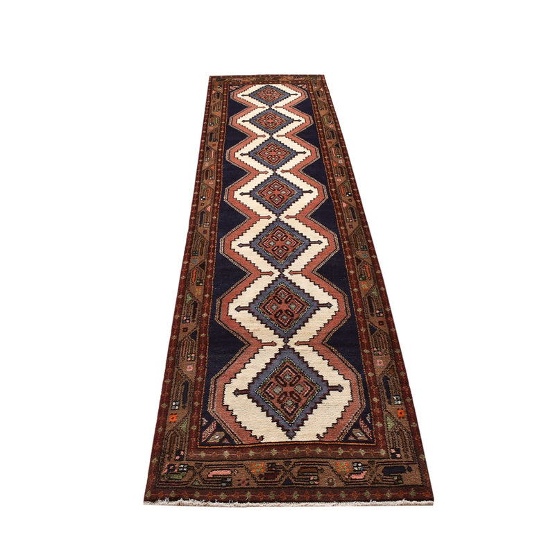 Tapis de couloir Tapis persan - Nomadic - 310 x 76 cm - multicolore