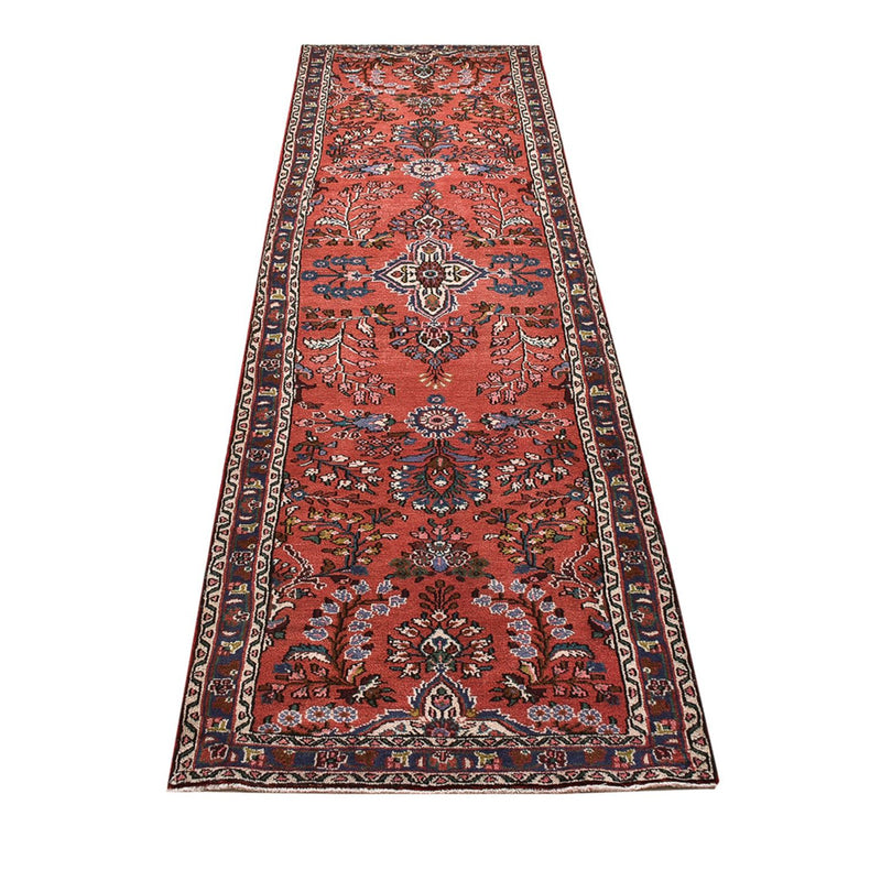 Tapis de couloir Tapis persan - Nomadic - 295 x 80 cm - rouge clair