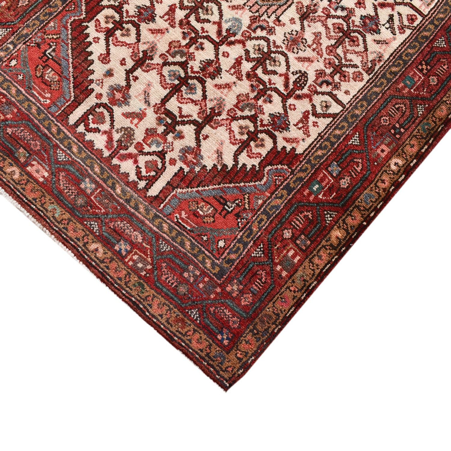 Tapis de couloir Tapis persan - Nomadic - 300 x 85 cm - rouge clair