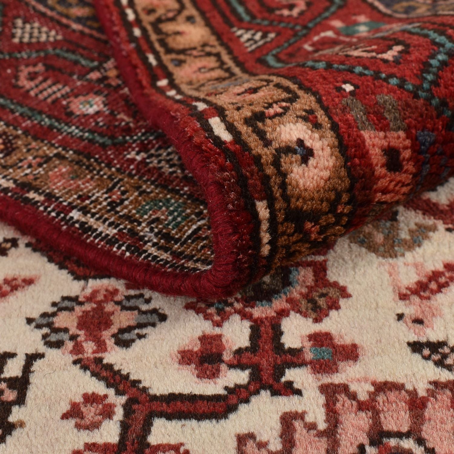 Tapis de couloir Tapis persan - Nomadic - 300 x 85 cm - rouge clair