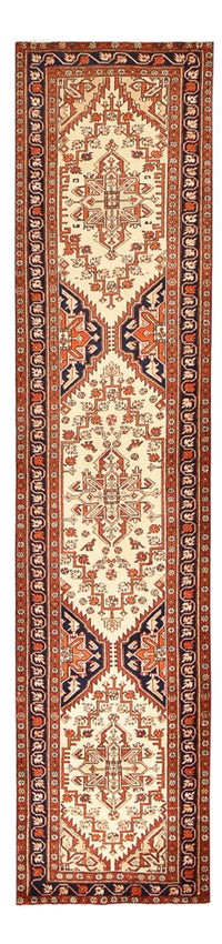 Tapis de couloir Tapis persan - Nomadic - 345 x 82 cm - beige