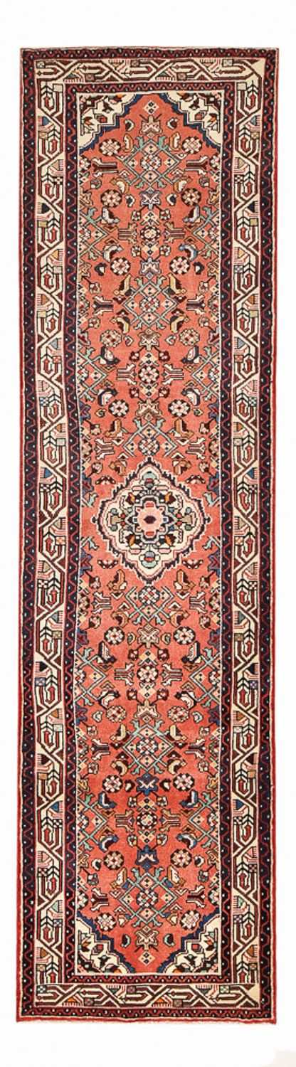 Tapis de couloir Tapis persan - Nomadic - 320 x 85 cm - rouge clair