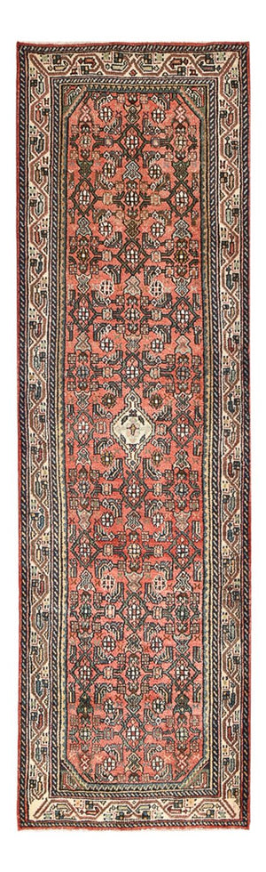 Tapis de couloir Tapis persan - Nomadic - 290 x 84 cm - rouge clair