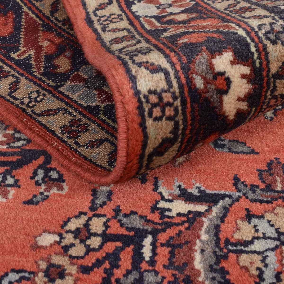 Tapis de couloir Tapis persan - Nomadic - 320 x 80 cm - rouge clair