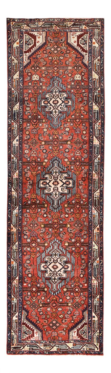 Tapis de couloir Tapis persan - Nomadic - 281 x 81 cm - rouge