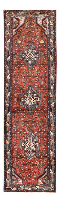 Tapis de couloir Tapis persan - Nomadic - 281 x 81 cm - rouge